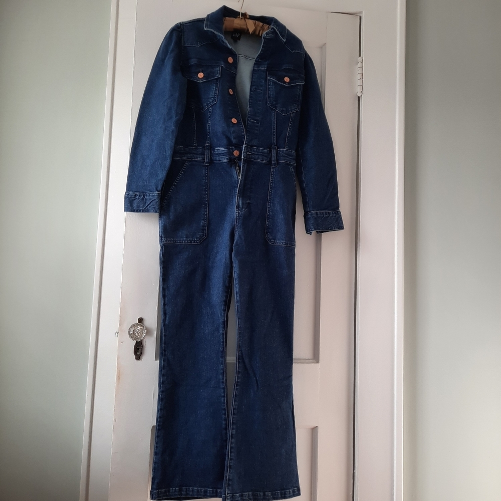GAP Denim Jumpsuit